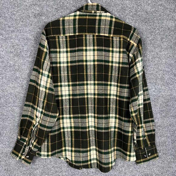 VINTAGE Northwest‎ Territory Plaid Flannel  Button Down Shirt SIZE large - Picture 2 of 8